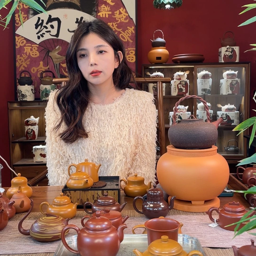 茶壶紫砂纯手工手拉壶