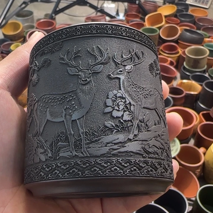 茶杯紫砂全手工制作工艺