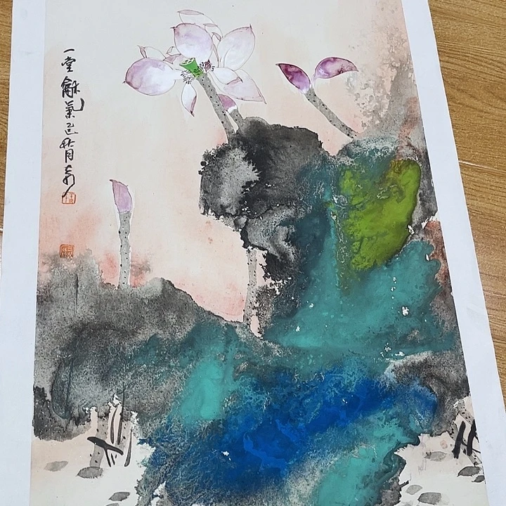 姜奇老师花鸟作品69×46