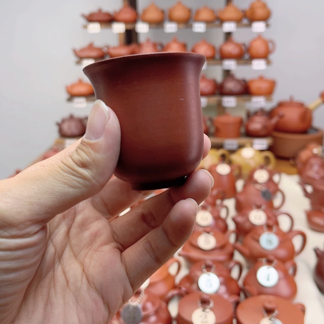 @***江茶壶紫砂主人杯80cc