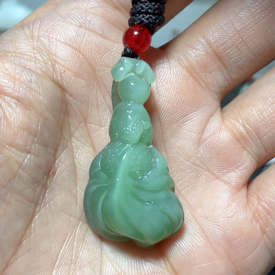 和田玉（碧玉）未镶嵌颈饰