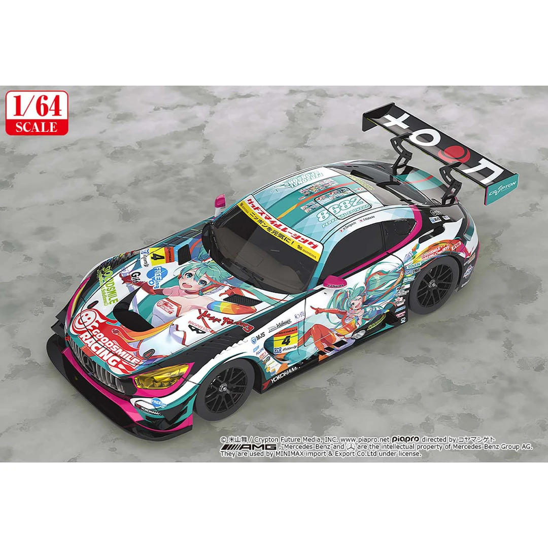 GSC初音未来GT计划VOCALOID 初音未来 AMG 2016 SUPER . 成品模型
