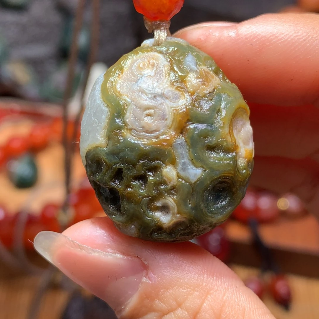 未镶嵌玛瑙/玉髓珠宝半成品