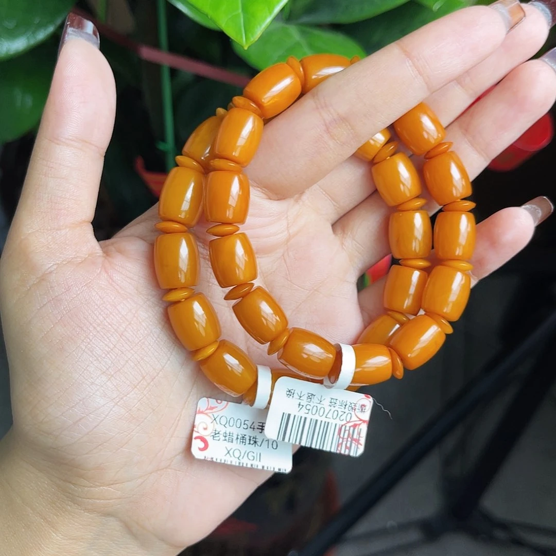 琥珀手链未镶嵌多样性发其一 10m