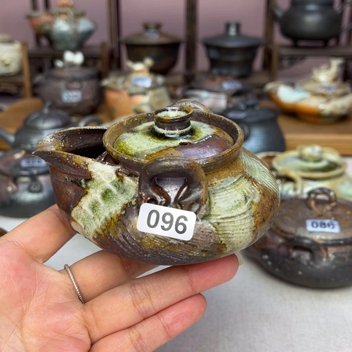 壶裸柴烧陶瓷茶具