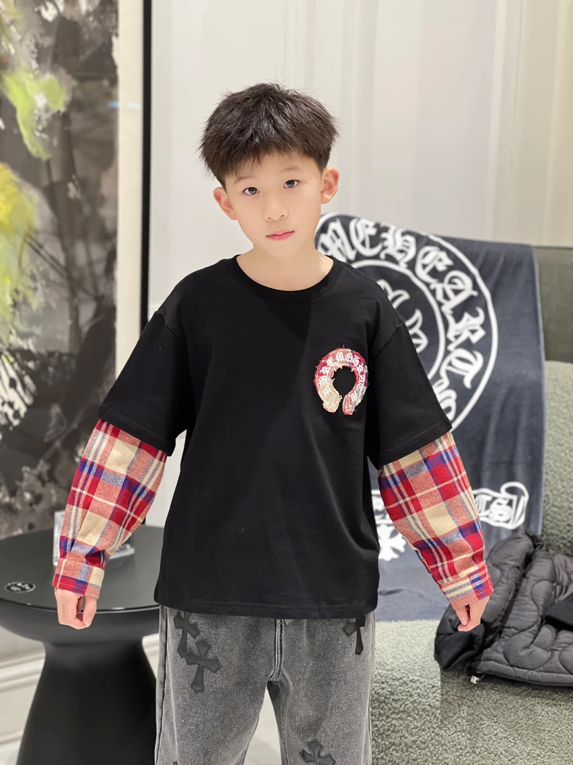 E Magic Box童装”限量小主”儿童春秋限量款长袖T恤B5530