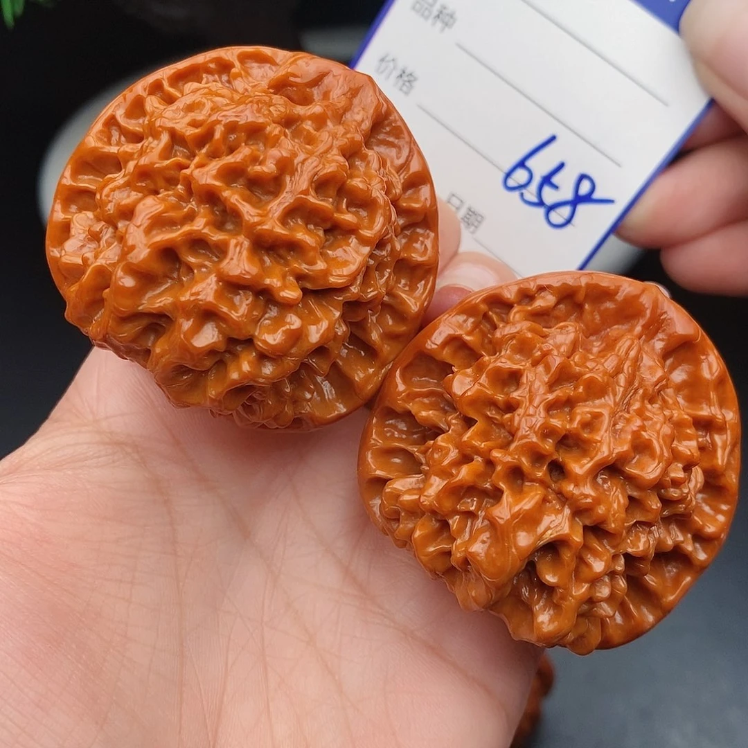 把件文玩核桃48官帽658