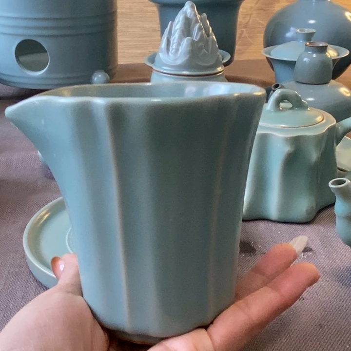 瓷片公道杯一一一一一一一