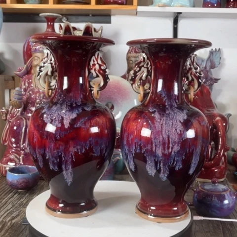 瓷片武*生神垕镇钧瓷艺术