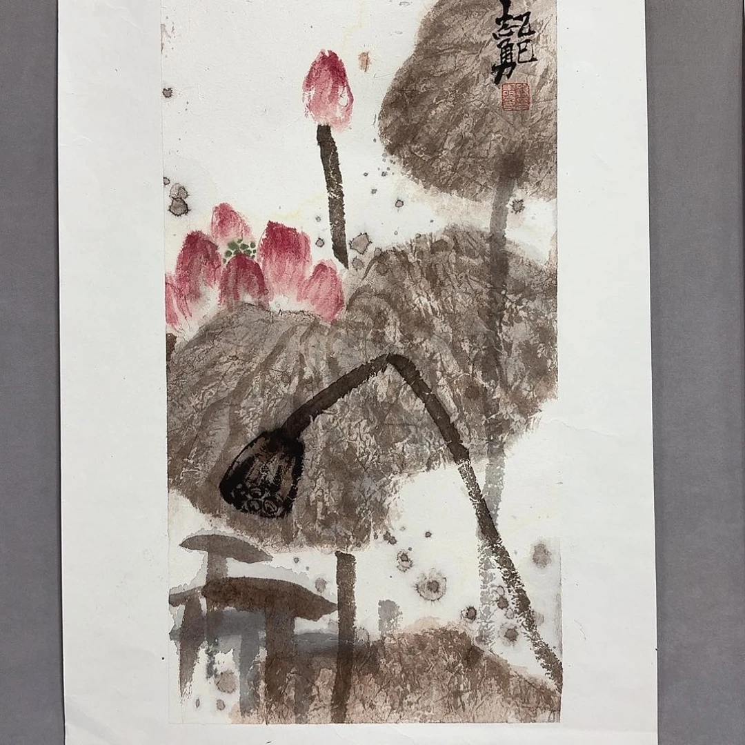 国画亲笔手绘放心去藏