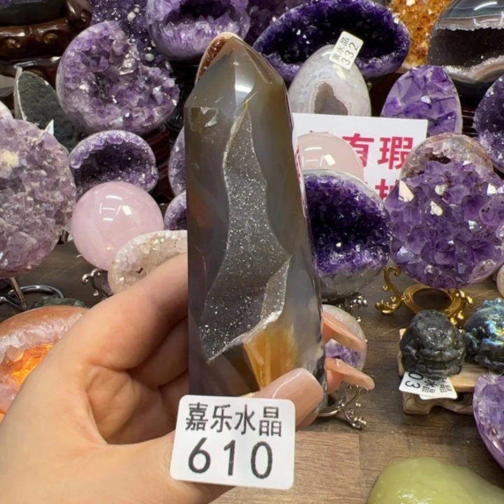 未镶嵌紫晶大型摆件（非配饰）610