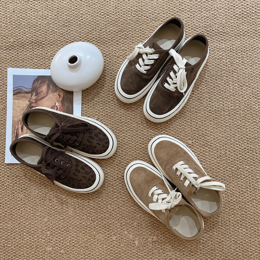 IMFLY金小金自制女装 休闲鞋DYX365秋冬厚底休闲百搭板鞋