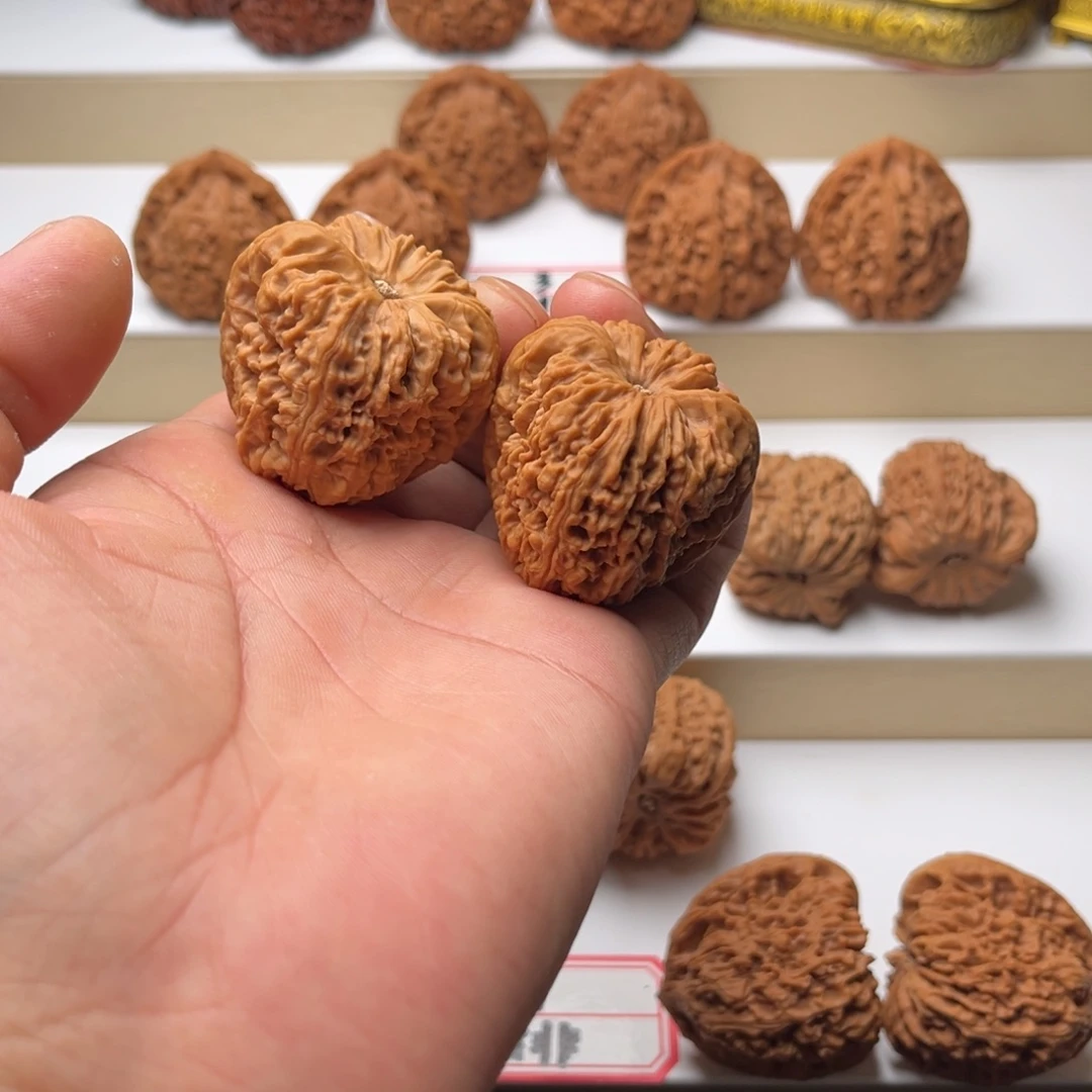 核桃手串/手链39全品逐鹿高炮拉丝凹底