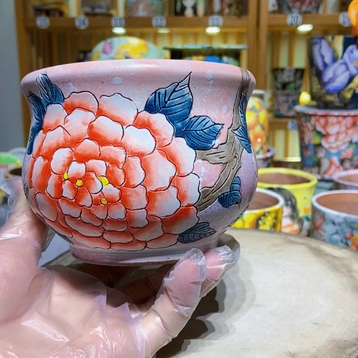 景德镇艺术手绘作品