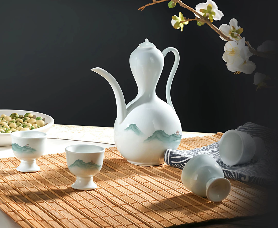 事事如意酒具套装创意中式