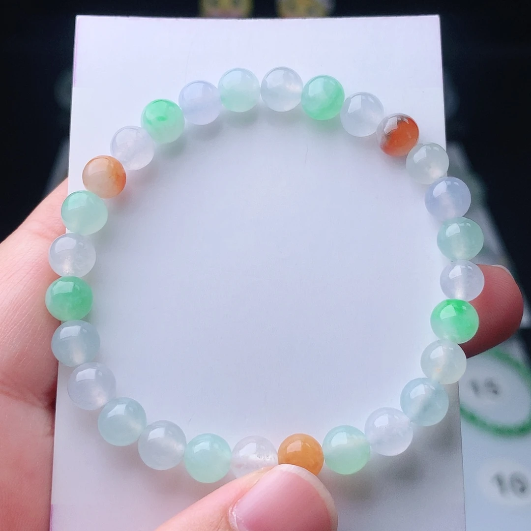 翡翠未镶嵌手链翡翠