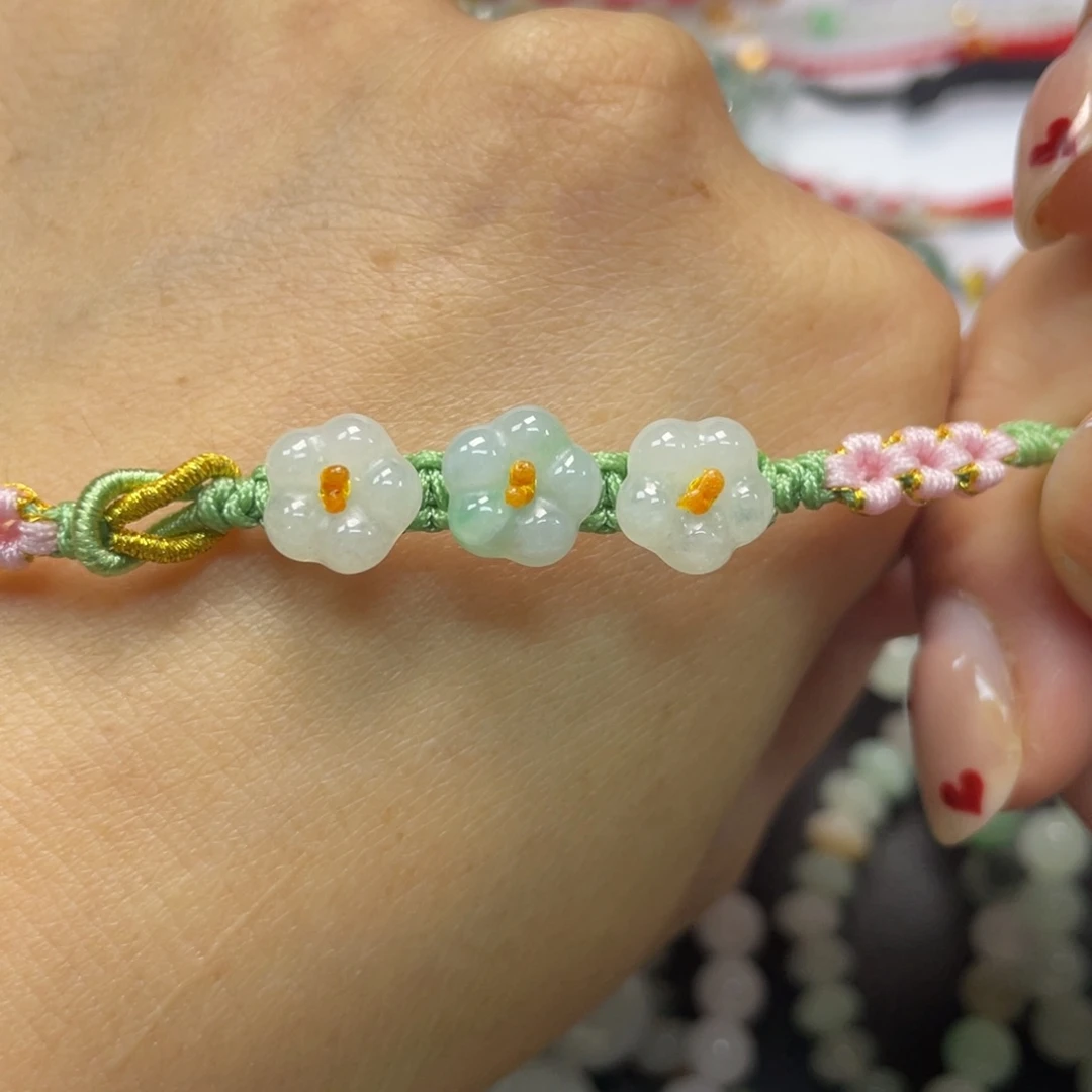 翡翠未镶嵌手绳79909090