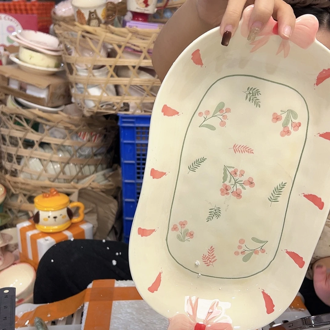 潮州陶瓷餐具微瑕13寸