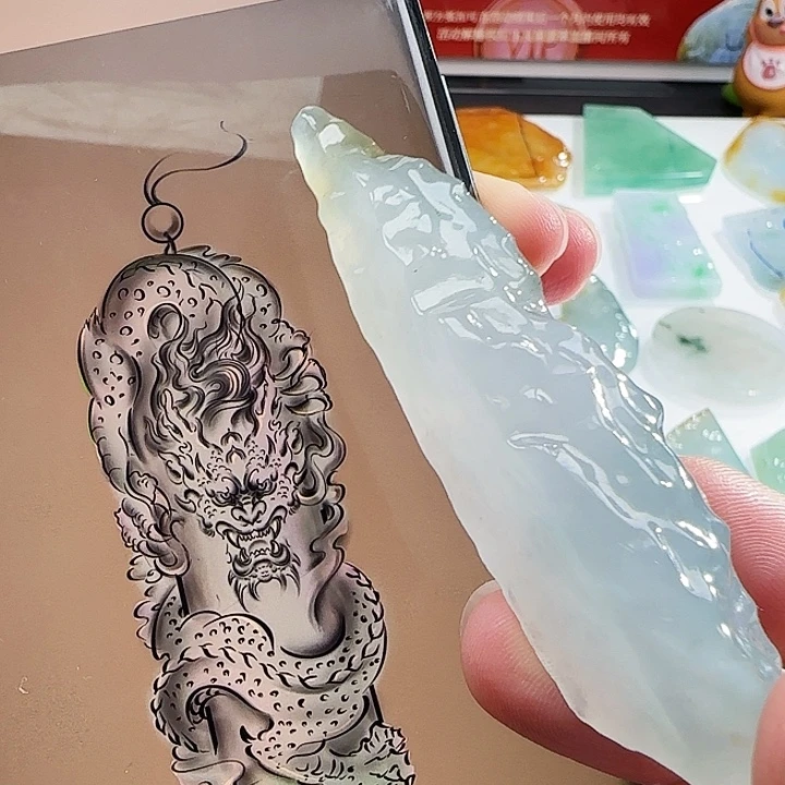 定制翡翠未镶嵌翡翠定制