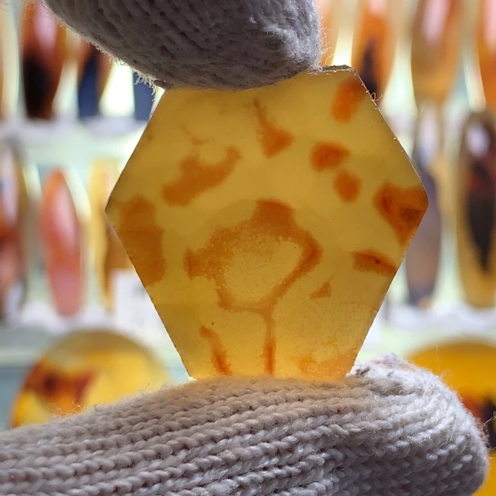 未镶嵌玛瑙/玉髓珠宝半成品149