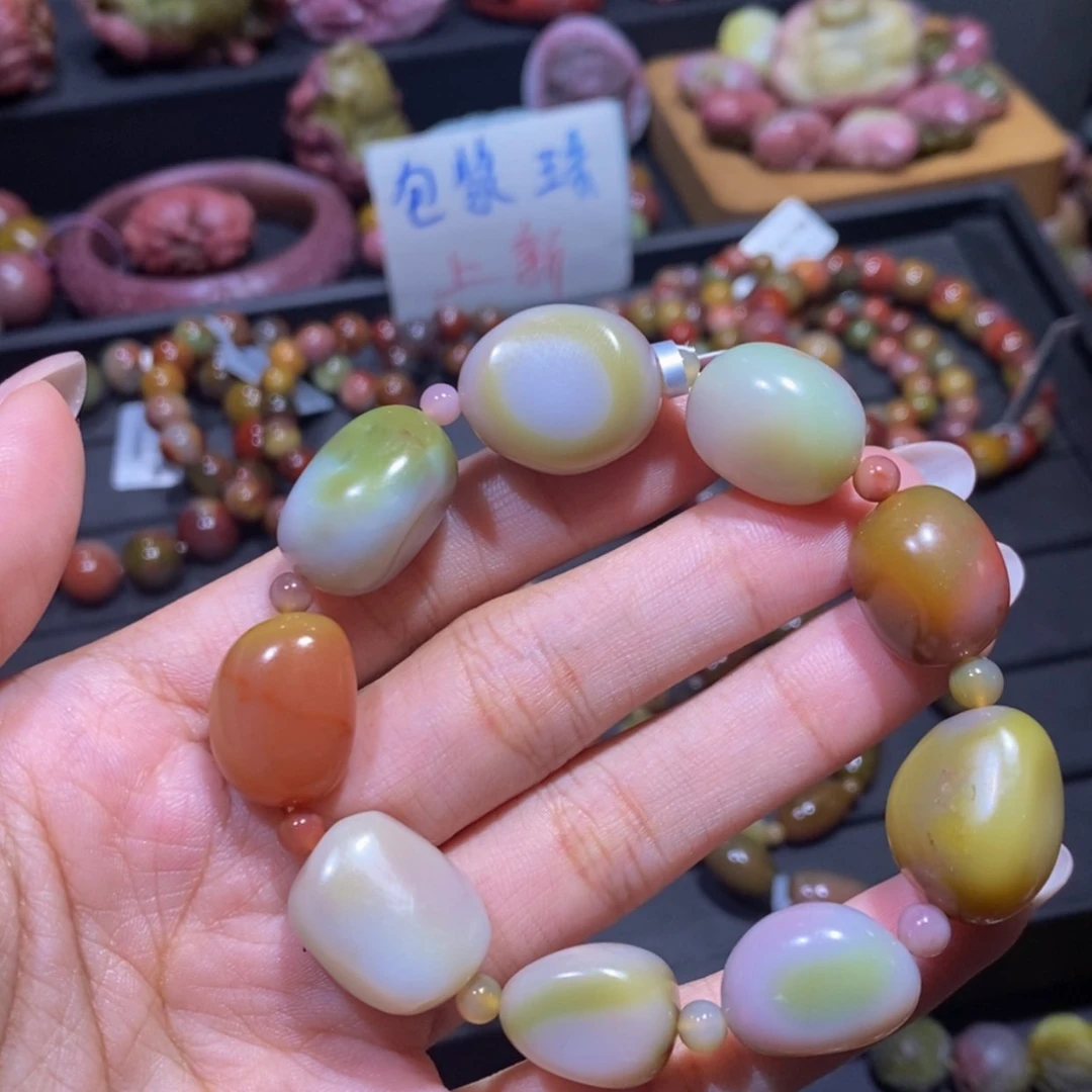 【闪购商品】玛瑙/玉髓手链未镶嵌盐源玛瑙