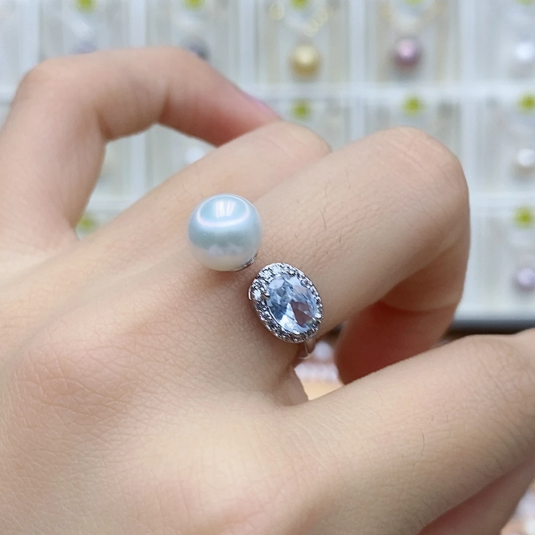 淡水珍珠颈饰合金