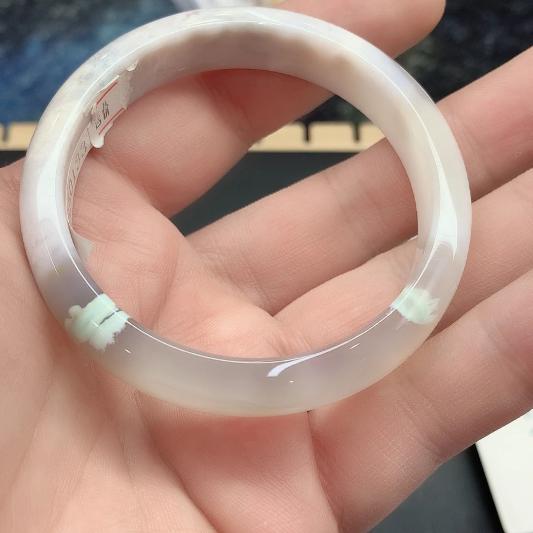 玛瑙/玉髓手镯未镶嵌796（5758）瑕疵