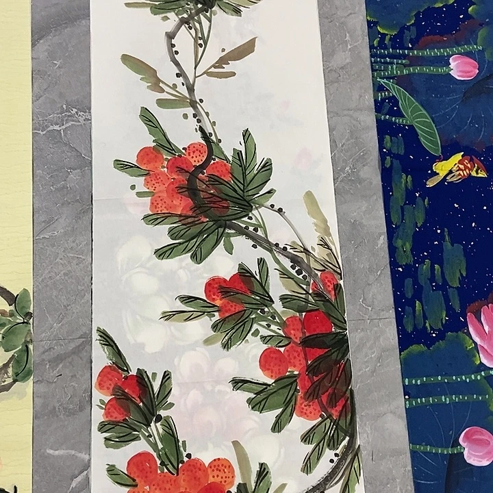 小周画廊的直播间