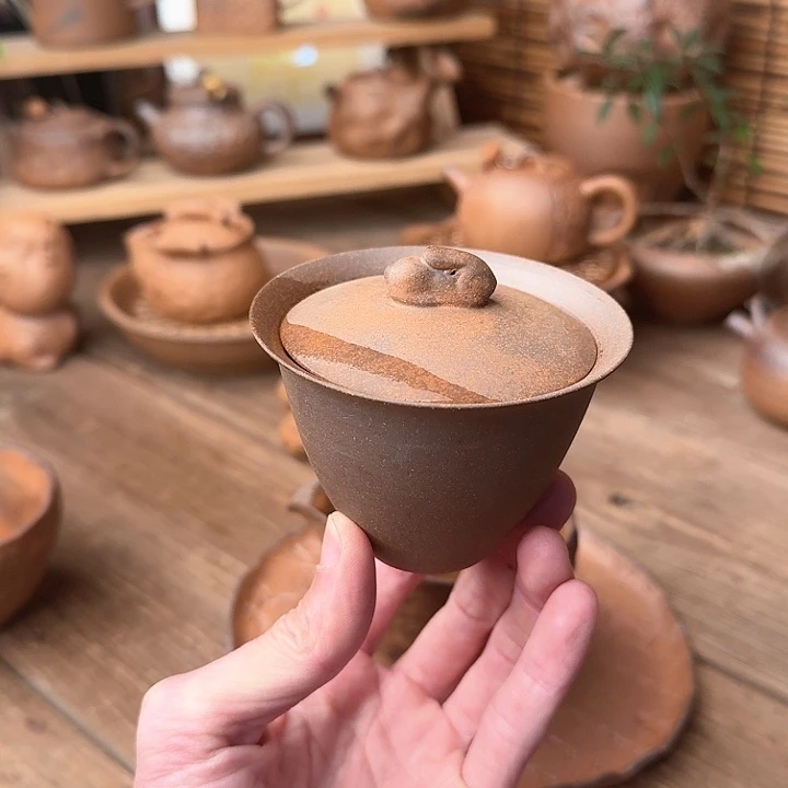 原矿老岩泥茶器系列