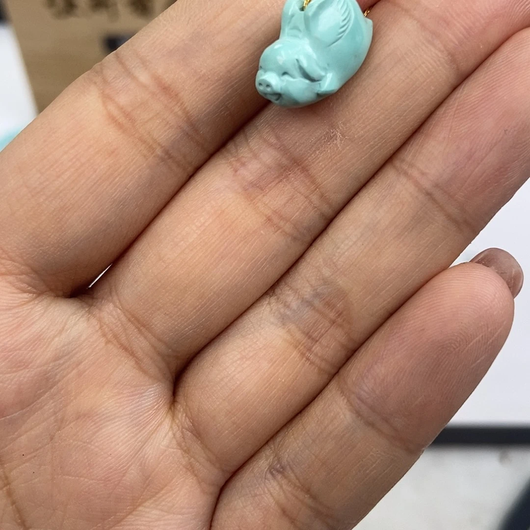 绿松石未镶嵌珠宝奇石