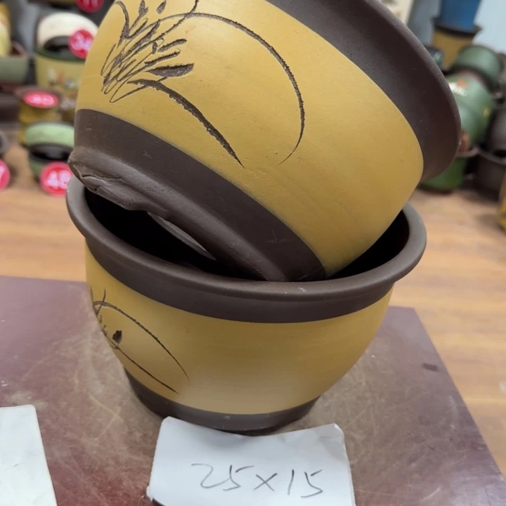 紫砂花盆破损包赔