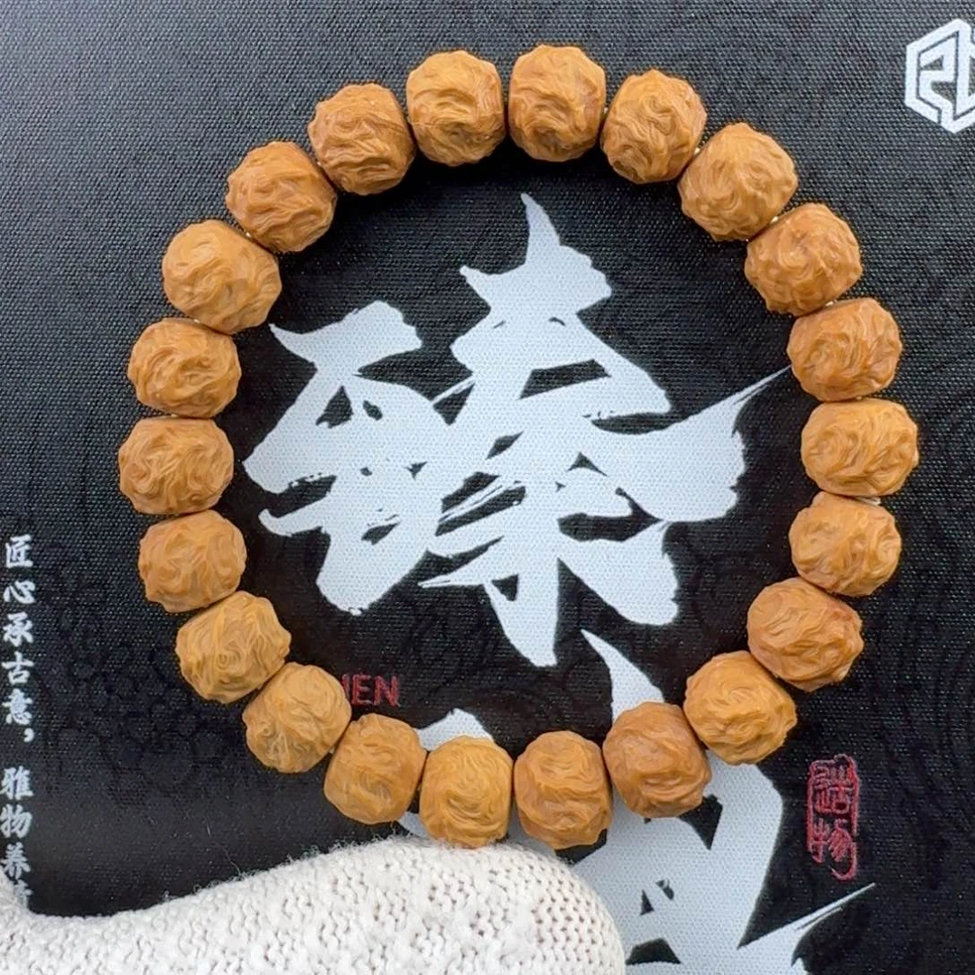 猴头核桃手串【臻迪】老籽毕业级别龙蛇之变