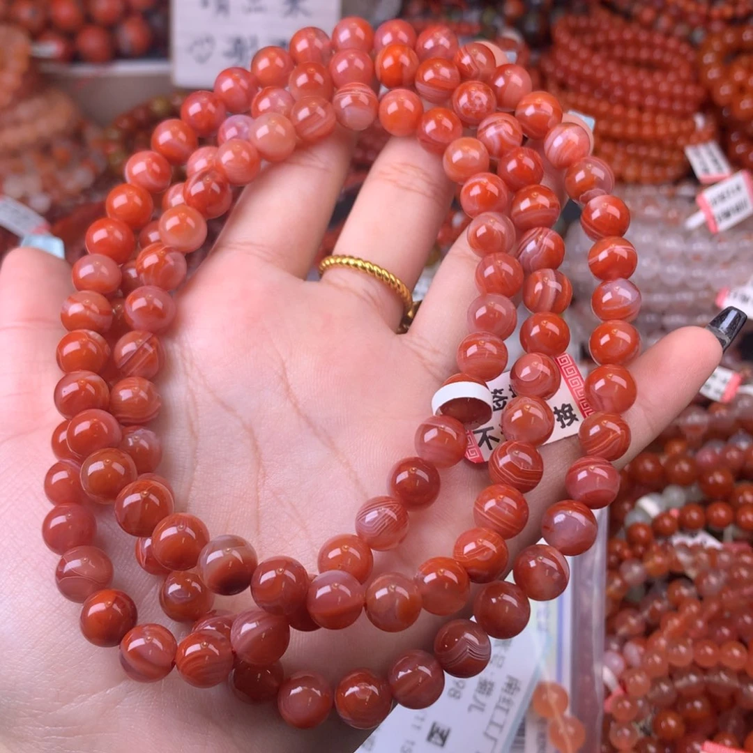 未镶嵌手链南红玛瑙18号卡8