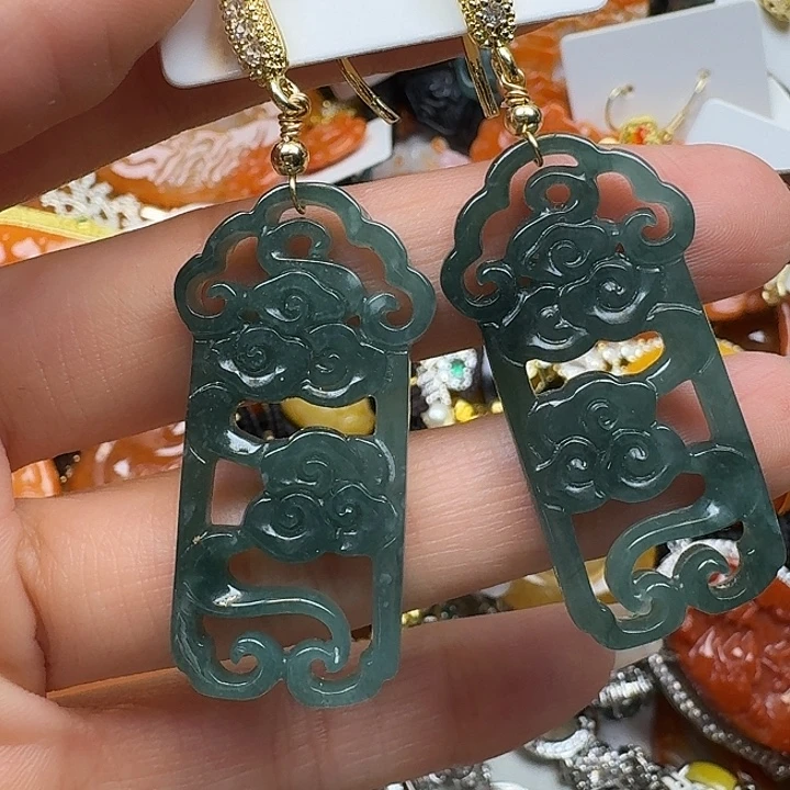 翡翠未镶嵌项链翡翠