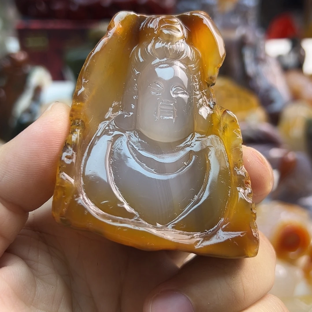 玛瑙/玉髓未镶嵌颈饰