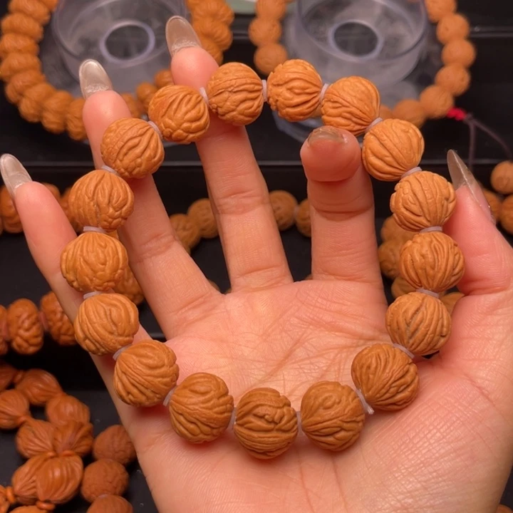 桃核手串15尺寸小金豆（36号链接）