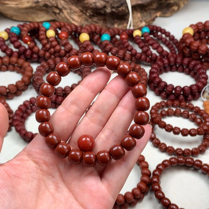 猴头核桃手串老型10➕红