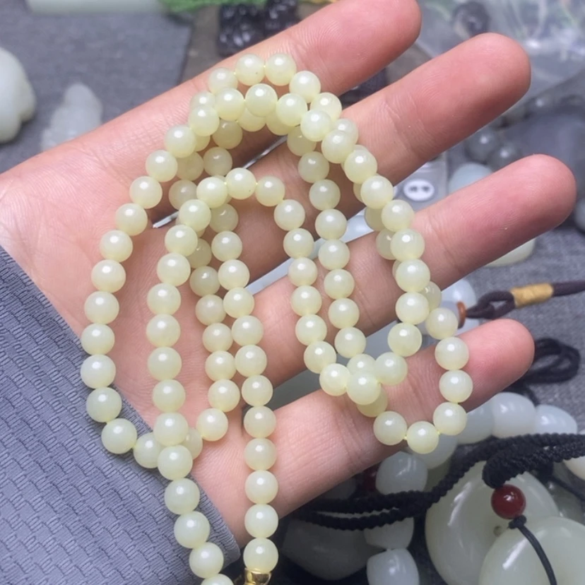 【闪购商品】和田玉未镶嵌颈饰黄口链子