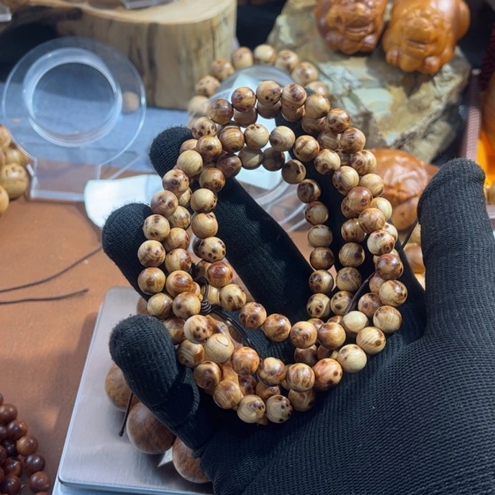 好***伴柏木手串/手链108留疤