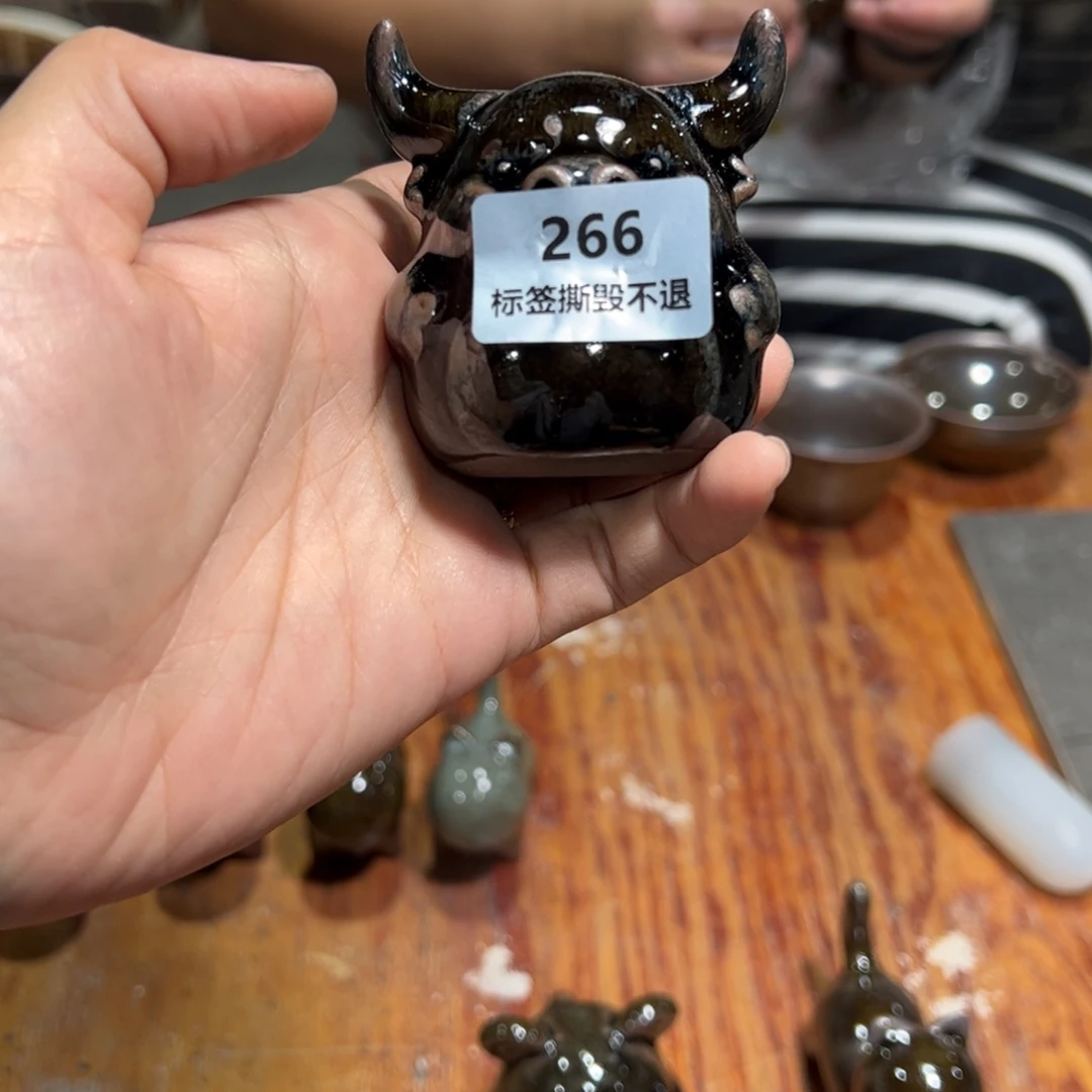 千***蛹顾佳敏全手工柴烧建盏266