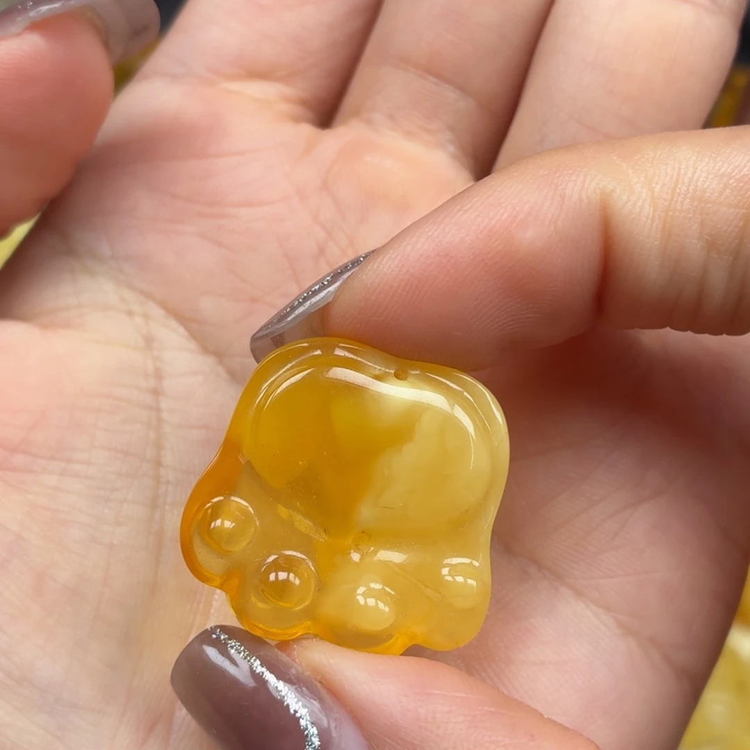 琥珀未镶嵌裸石蜜蜡