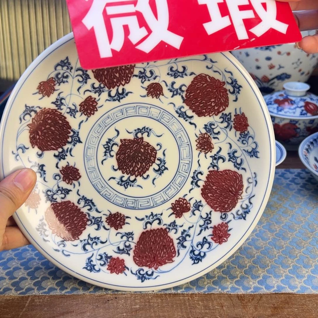 盖碗微瑕景德镇茶器百宝箱