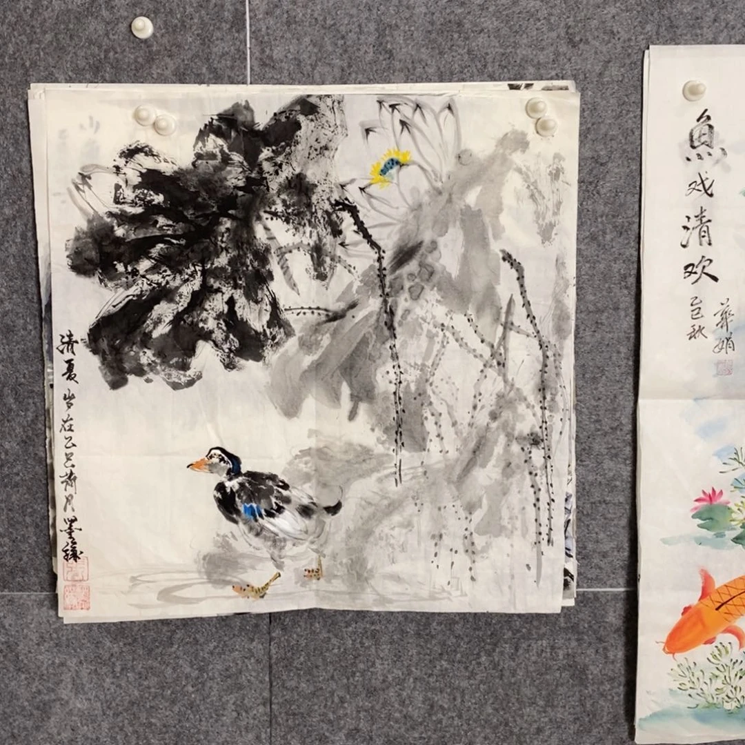 国画手写手绘国画作品71