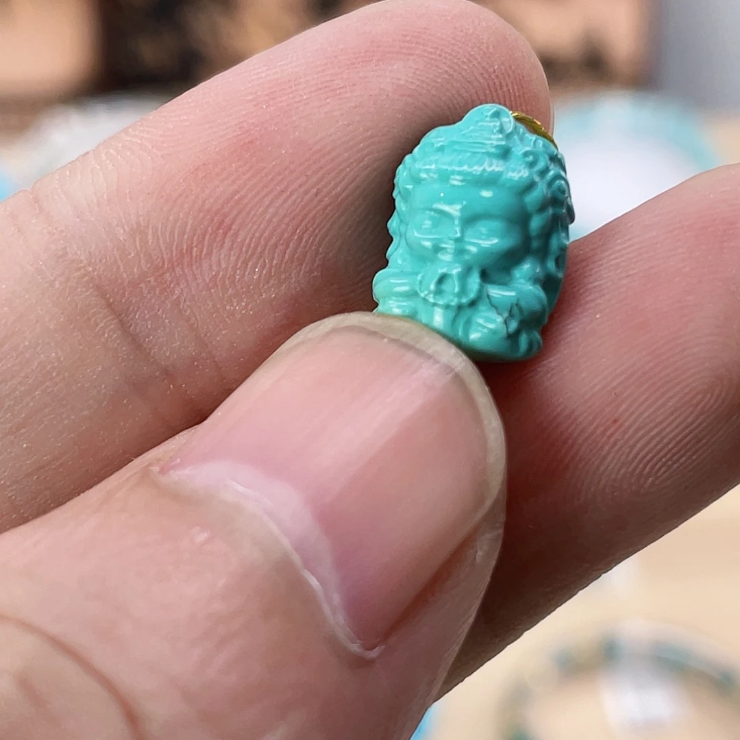 未镶嵌绿松石珠宝奇石