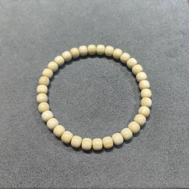 【地主专属】26 G43516-猛犸芝士皮单圈手串-尺寸6*5mm