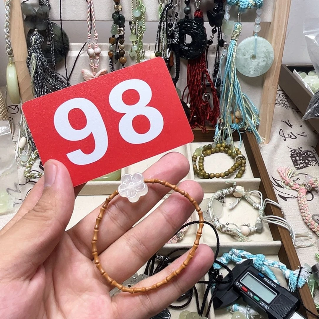 蛇纹石玉合金颈饰