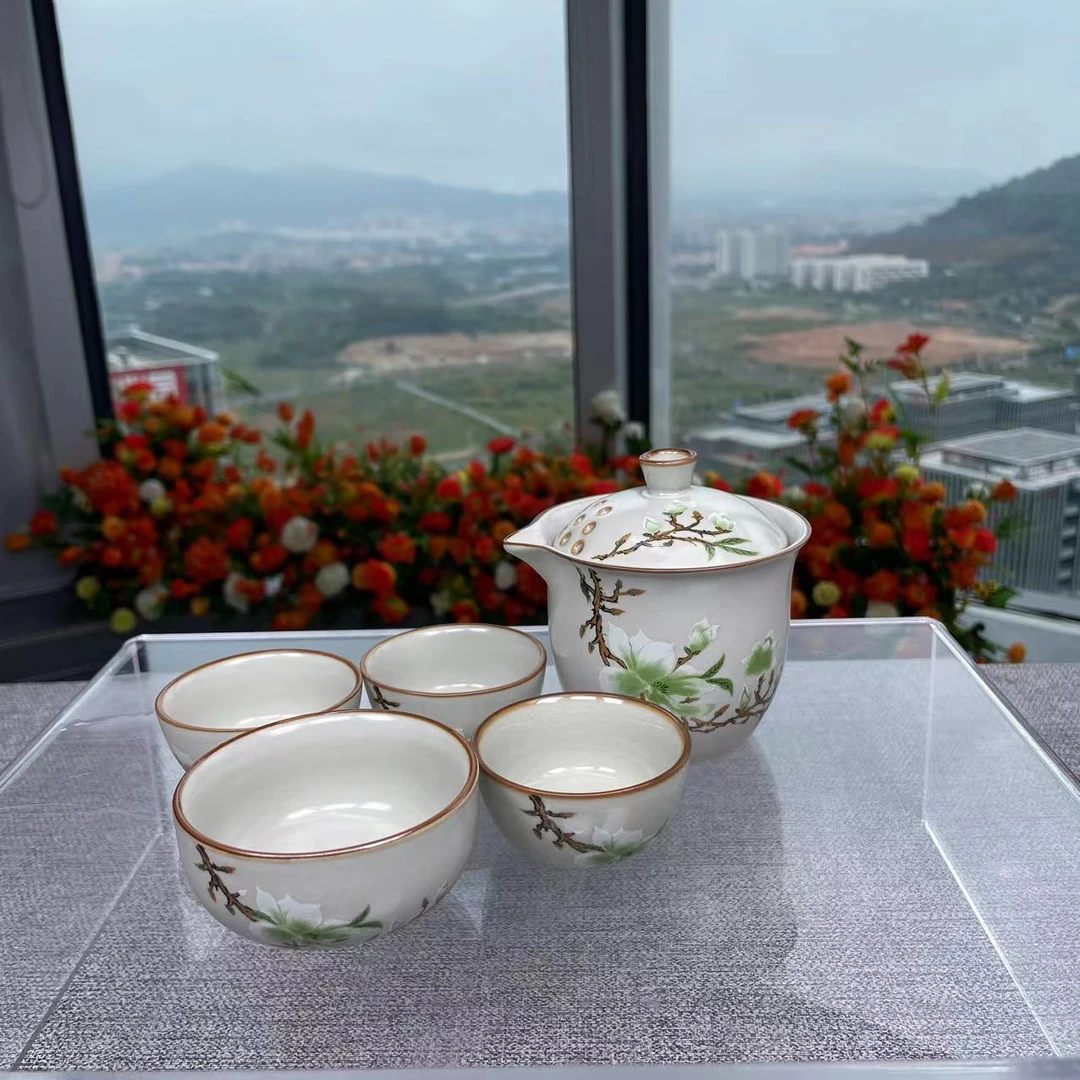 梨花旅行套一壶四杯@950(cp)