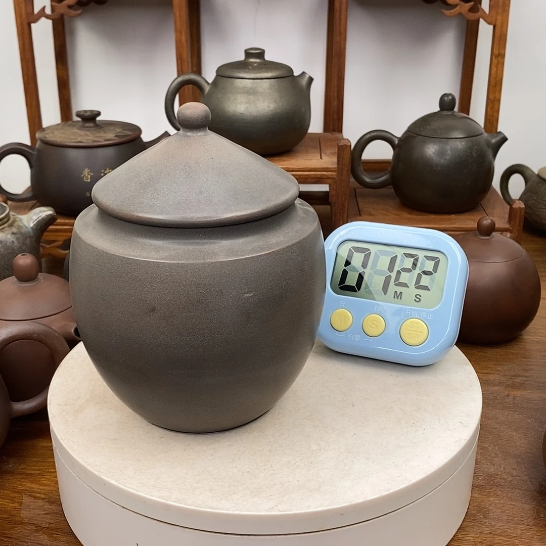 萬***來钦州坭兴陶茶壶作品微瑕