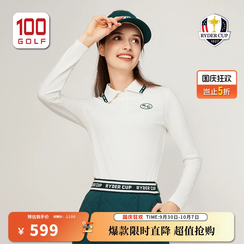 RyderCup莱德杯高尔夫服装女秋季时尚复古Polo衫RF232PC158