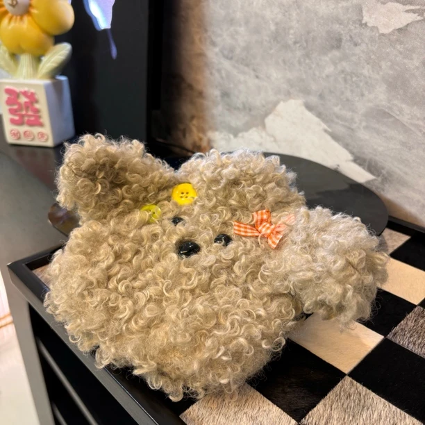 蝴蝶结灰色热水袋RSD008